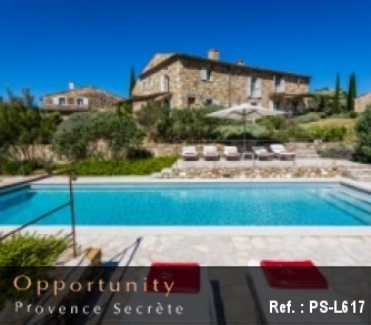 rentals villa with view Luberon